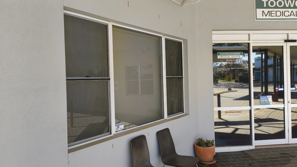 a photo of windows at Toowoomba Medical Centre