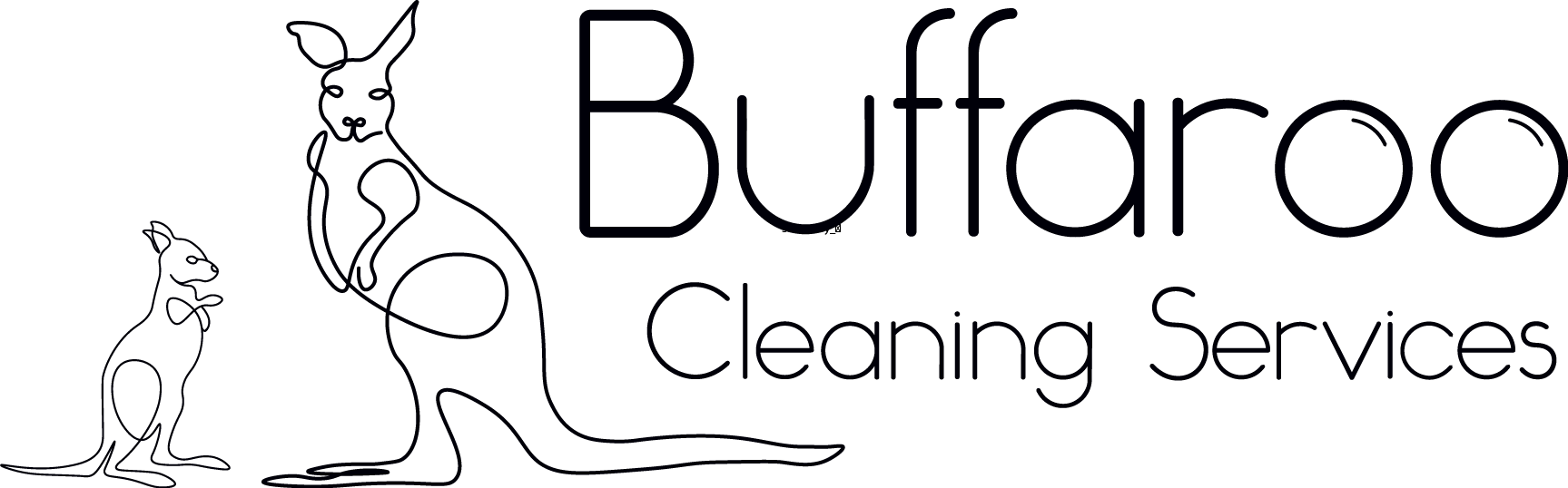 Transparent buffaroo logo